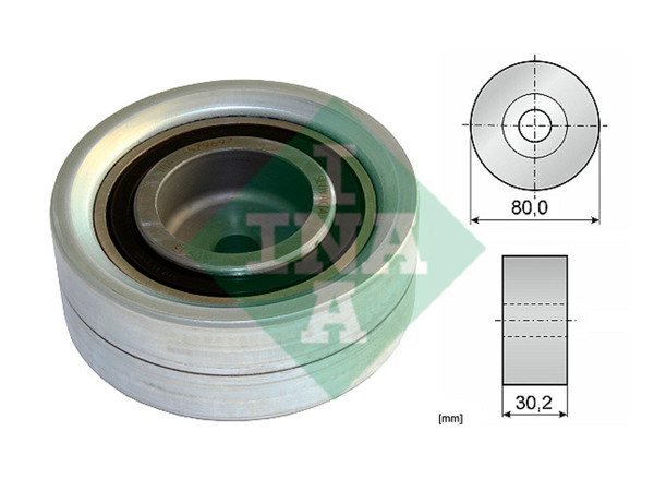 Imagen de Tensor Guia Correa Dist. Volks Amarok 4X2 - 4X4 11-25