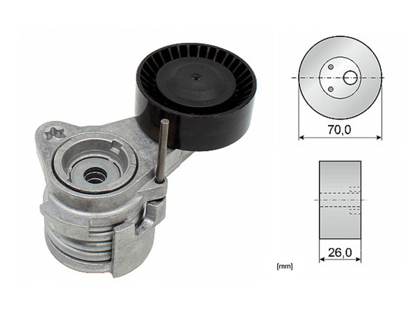 Imagen de Tensor De La Correa BMW 525I (E60)/325I (E90)/X5 3.0 Si (E70)/330I (E90)/X1 28I (E84)/530 (E60) 03-15