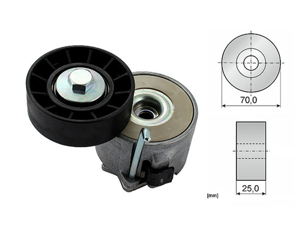Imagen de Tensor De La Correa Iveco Daily 35S14 Chasis Cabina  Abs (Bra)/Daily 55C17 Chasis Cabina R.Doble Abs/Daily 40S14 Chasis Cabina R.Simple Furgon/Daily 70C17 Chasis Cabina 13-25
