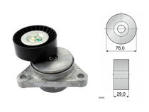 Imagen de Tensor De La Correa Chevrolet Aveo Ls Lt Aveo G3  Daewoo Nubira/Cielo/Lanos 94-25