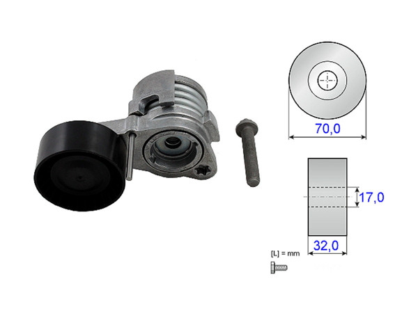 Imagen de Tensor De La Correa BMW 523I (F10)/528I (F10) 10-16