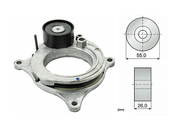Imagen de Tensor De La Correa BMW 118I (F20)/118I (F40)/330I (F30)/X3 Sdrive 20I (G01)/220I (F22)/318I (F30)/X3 Xdrive 30I (G01) 11-25