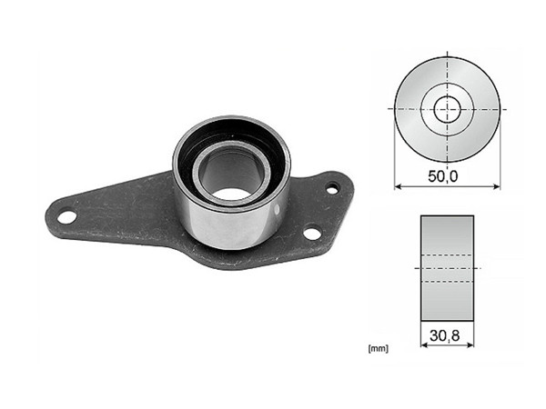 Imagen de Tensor Guia Correa Dist. Renault Clio/Scenic/Trafic/Megane/Laguna/R9/R19/R11  Volvo 460/S40 86-01