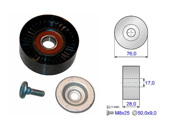 Imagen de Tensor Guía Correa Accesorios