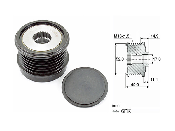 Imagen de Polea Alternador Marcha Libre