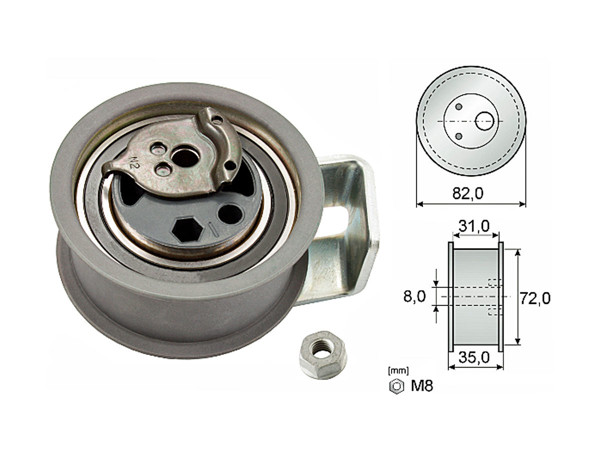 Imagen de Tensor Correa Distr Volks Passat 00-04