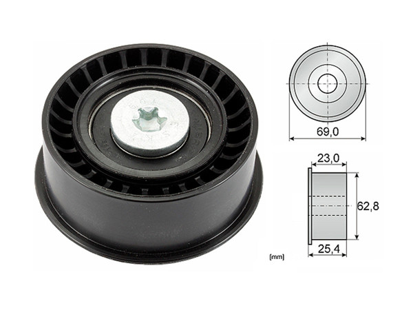 Imagen de Tensor Guia Correa Dist. Chevrolet Meriva/Corsa 96-12