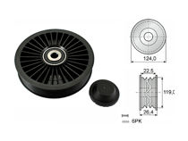 Imagen de Tensor Guia Correa Volvo S40/S.70/S60/S.80/V.70/S70 - V70 96-25