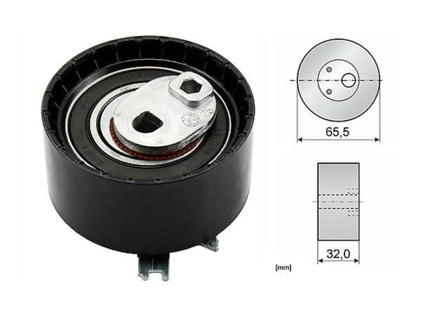 Imagen de Tensor Correa Distr Renault Scenic/Megane/Kangoo/Symbol/Oroch/Clio/Sandero/Duster/Logan/Stepway 99-25