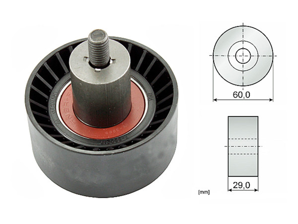 Imagen de Tensor Guia Correa Dist. Ford Focus/Mondeo 91-12