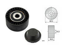 Imagen de Tensor Guia Correa Citroen C4/Berlingo/C3 Aircross/C3/C3 Picasso/Xsara/Xsara Picasso/C4 Cactus/C-Elysee/Nemo  Peug Partner/208/206/207/301/2008/3008/Bipper/308 Sw/308 96-28