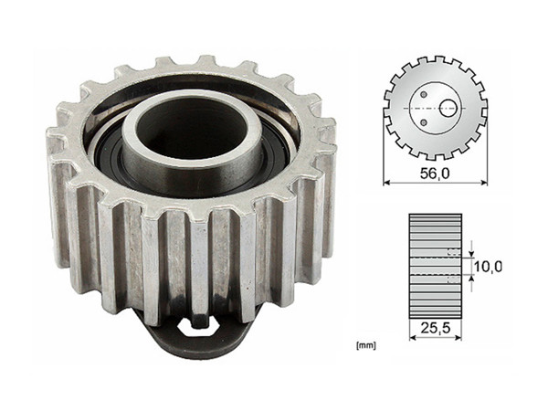 Imagen de Tensor Guia Correa Dist. Ford Fiesta/Mondeo/Courier/Escort 91-14