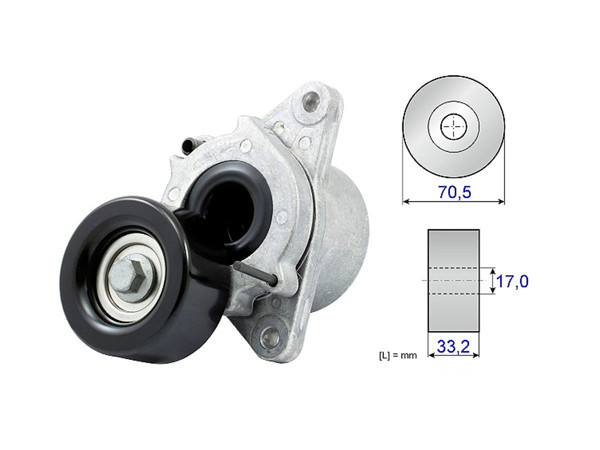 Imagen de Tensor De La Correa Nissan D23 - Frontier - Np300/Navara 11-25