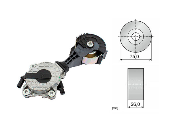 Imagen de Tensor De La Bomba Agua BMW 316I (F30)/120I (F20)/118I (F21)/114I (F21)/116I (F20)/118I (F20)/320I (F30)  Citroen C3 Picasso/C3  Peug 207/308/508/308 Sw/5008/3008/2008 08-25