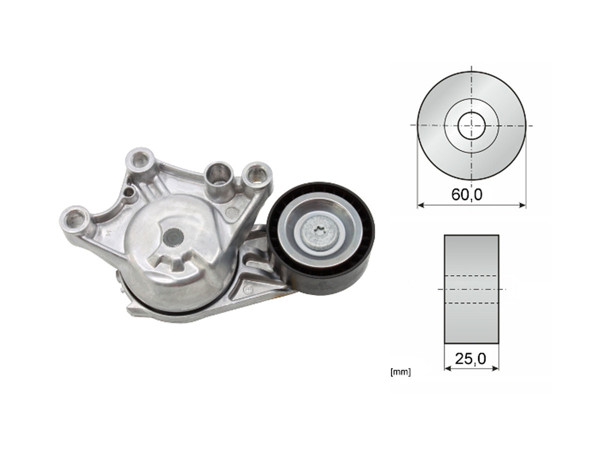 Imagen de Tensor De La Correa Citroen Jumpy, Peug Expert 19-25