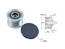 Imagen de Polea Alternador Marcha Libre BMW 120I (E87) 10-12