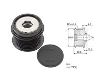 Imagen de Polea Alternador Marcha Libre Toyota Rav4 05-17