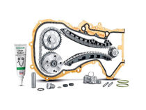 Imagen de Kit Cadena Distr C/Engranaje Volkswagen Vento 1.4 Tsi  17-25 C.Eslabones 130