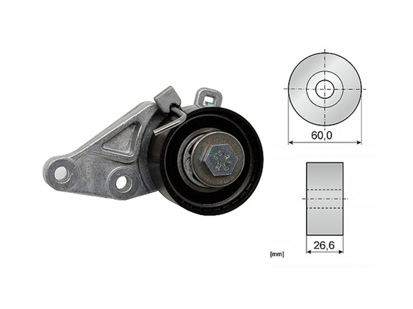 Imagen de Tensor Correa Distr Ford Fiesta 96-02