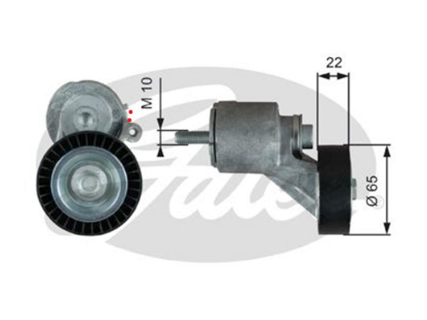 Imagen de Tensor De La Correa - Alt Volks Vento 07-10