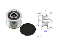 Imagen de Polea Alternador Marcha Libre Mercedes Benz E 320 Cdi (W211)/E 270 Cdi (W211) 00-07