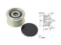 Imagen de Polea Alternador Marcha Libre Man Camiones Tgs 26.480 / 28.360 / 28.440 / 28.480 / 31.360 15-25