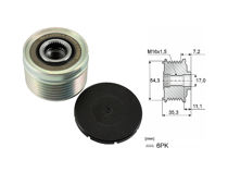 Imagen de Polea Alternador Marcha Libre Chevrolet Tracker I Diesel/D Max  Citroen Xsara/Xantia/C5/C3  Ford Ecosport  Peug 307/206/Boxer/406/306  Suzuki Grand Vitara 93-25