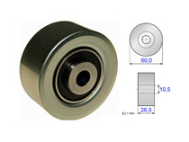 Imagen de Tensor Guia Correa Citroen Berlingo, Peug Partner 17-25