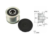 Imagen de Polea Alternador Marcha Libre Toyota Hilux  Volks Amarok 4X2 4X4 11-25