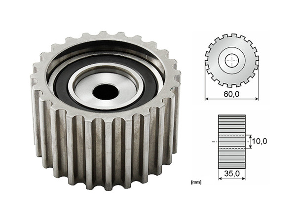 Imagen de Tensor Guia Correa Dist. Subaru Legacy/Forester/Impreza/Outback 89-25