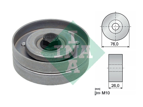 Imagen de Tensor Guia Correa Chevrolet Corsa Ii/Meriva 00-17