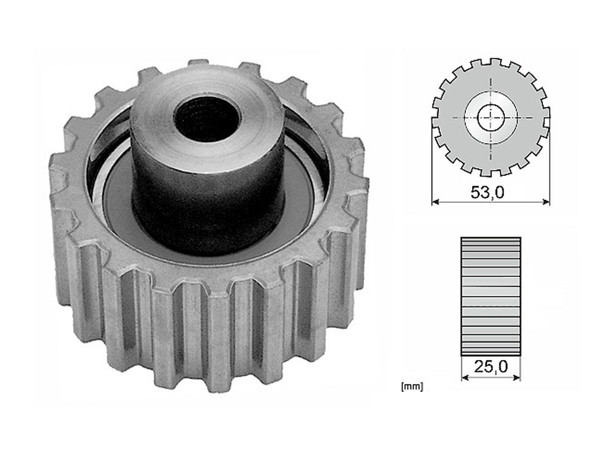Imagen de Tensor Guia Correa Dist. Subaru Loyale 87-90