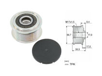 Imagen de Polea Alternador Marcha Libre Alt Ford Ranger 4X4/Ranger 4X2  Mazda Bt50/Bt50 4X4 12-25