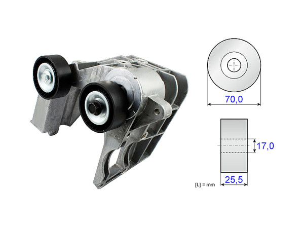 Imagen de Tensor De La Correa Ford Focus/Fiesta/Ka/Ecosport 96-14