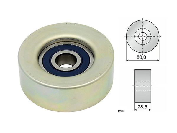 Imagen de Tensor Guia Correa Subaru Forester 13-25