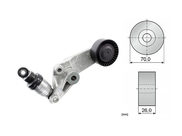 Imagen de Tensor De La Correa Toyota Corolla 01-13