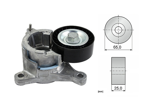 Imagen de Tensor De La Correa Citroen Xsara Picasso/Xsara/C5  Peug 206/307/Expert/406 95-25