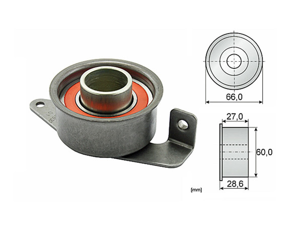 Imagen de Tensor Guia Correa Dist. Aleko Aleko Diesel  Ford Courier/Escort/Fiesta/Mondeo 88-14