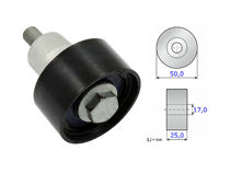 Imagen de Tensor Guia Correa Dist. Audi Q3/A1/A3/A4/Q2 Basic  Seat Leon Sc/Ibiza V/Arona  Volks Cross Fox/New Beetle/T-Cross/Tiguan/Up/Golf/Virtus/Suran/Fox/Nivus/Polo/Saveiro Cross 10-25