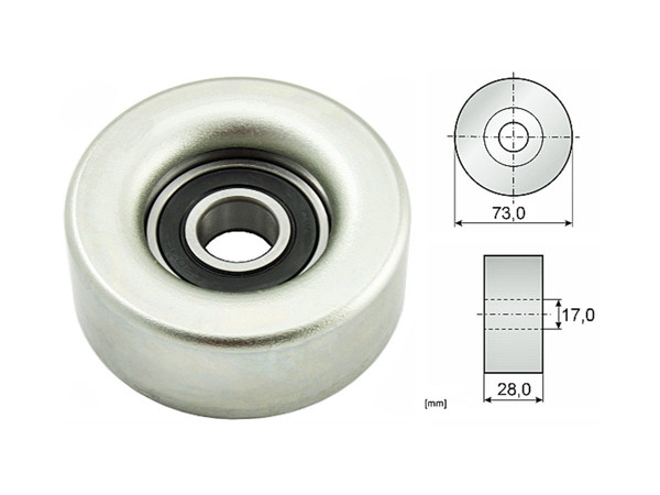 Imagen de Tensor Guia Correa Mazda 3 - Bm 16-25