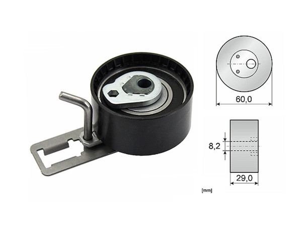 Imagen de Tensor Correa Distr Citroen Berlingo, Peug Partner 17-25