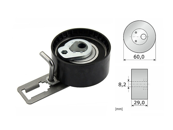 Imagen de Tensor Correa Distr Citroen Berlingo, Peug Partner 17-25