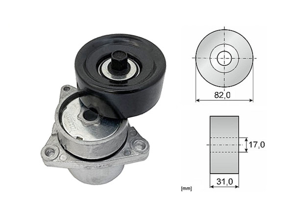 Imagen de Tensor De La Correa Nissan X-Trail, Renault Koleos 01-25