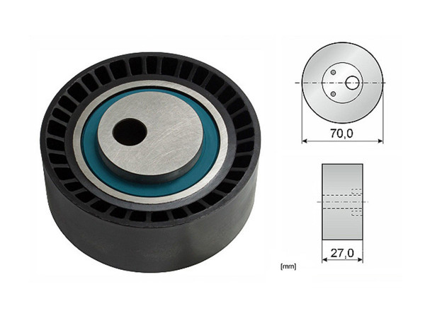 Imagen de Tensor Correa Citroen Berlingo/Xsara/Xsara Break/Xsara Picasso/Xantia/Zx/C5/Jumpy  Peug 206/406/306/Expert/605/Partner 89-25