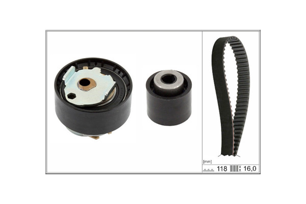 Imagen de CT1228K1 Kit Correa de Distribucion Continental 118X16 Peugeot/Citroen/Opel