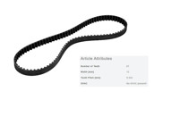 Imagen de CT1195 Correa de Distribucion Continental 67x12 Volkswagen