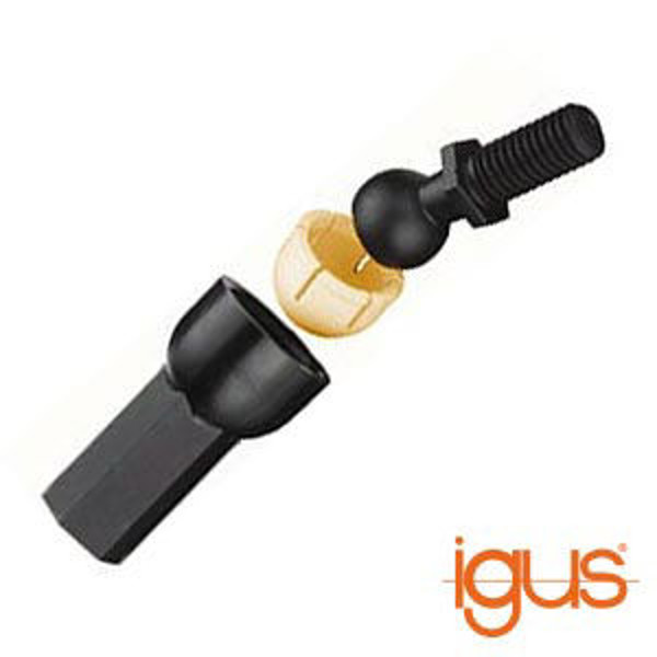 Imagen de Articulaciones angulares axiales igubal® AGRM - IGUS.