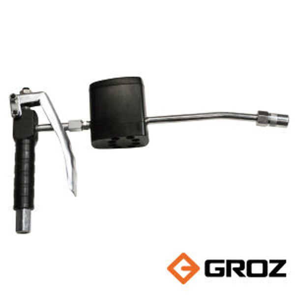 Imagen de Engrasador tipo pistola con medidor digital - 43416 -  Groz.