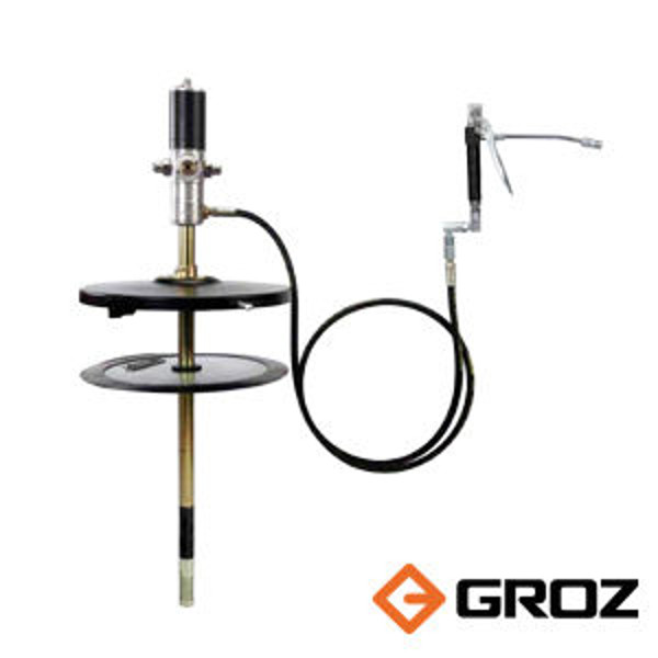 Imagen de Bomba neumática para grasa de 20 kg - 45415 - Groz.