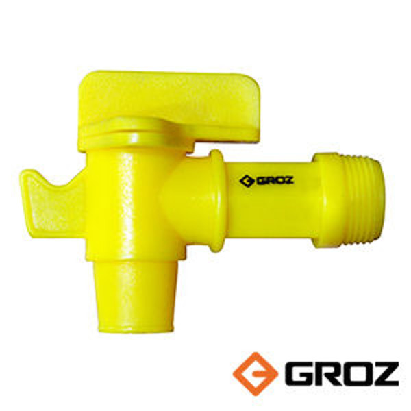 Imagen de Canilla plástica para tanque de 200 Lt. - 44387 - Groz.